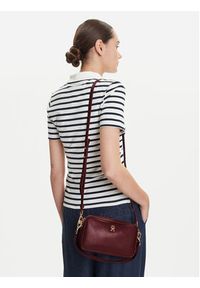 TOMMY HILFIGER - Tommy Hilfiger Torebka AW0AW16894 Bordowy. Kolor: czerwony. Materiał: skórzane