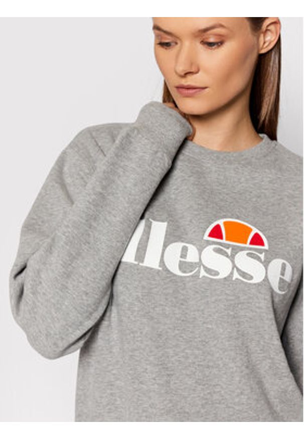 Ellesse Bluza Agata SGS03238 Szary Regular Fit. Kolor: szary. Materiał: bawełna