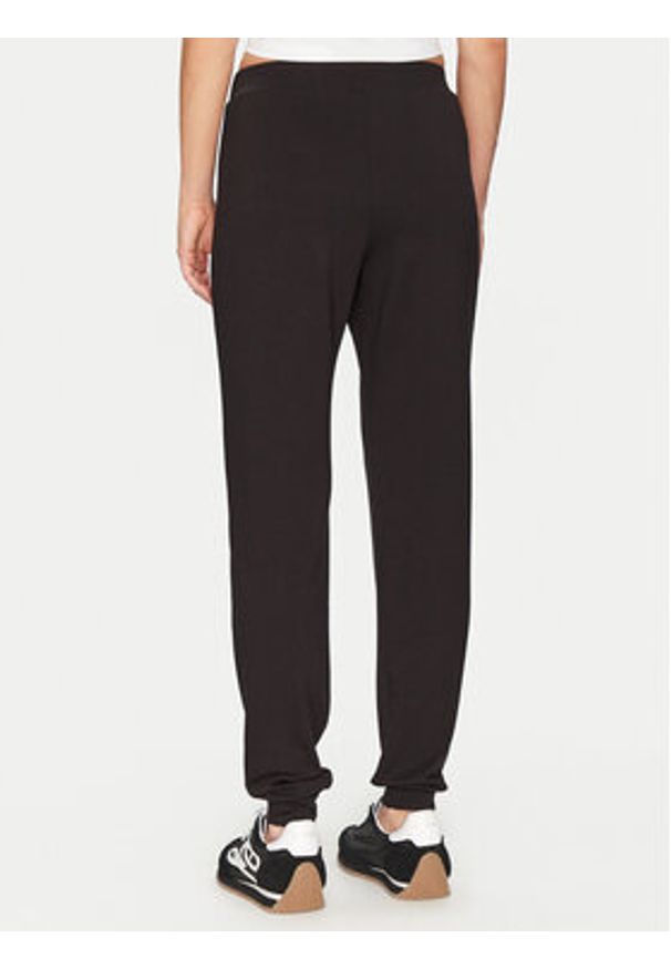 Guess Spodnie materiałowe O5GB05 KCQP2 Czarny Regular Fit. Kolor: czarny. Materiał: syntetyk