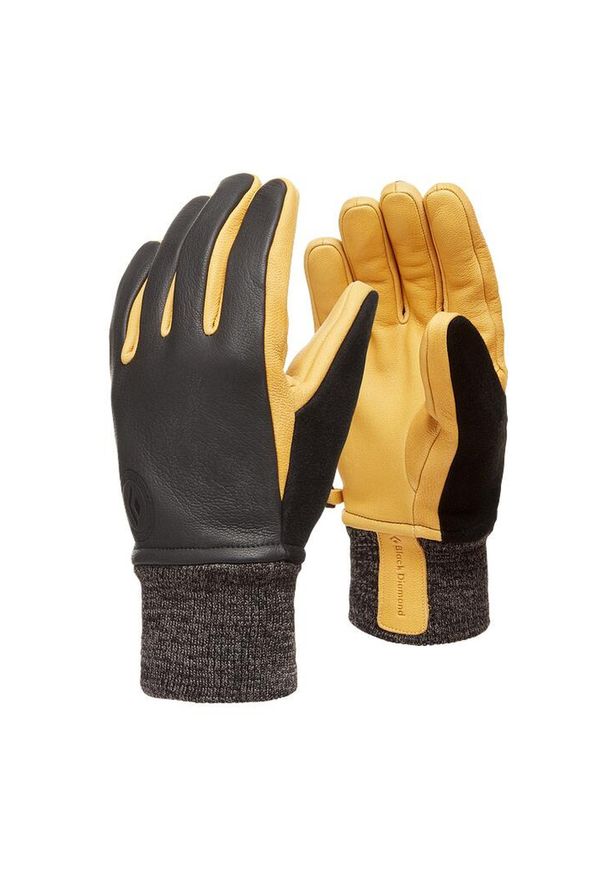 Rękawice Black Diamond Dirt Bag XS Czarny. Kolor: czarny