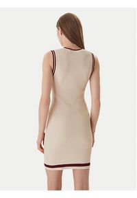 Guess Sukienka dzianinowa V6GK04 Z0648 Beżowy Regular Fit. Kolor: beżowy. Materiał: syntetyk #2