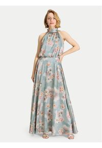 Swing Sukienka wieczorowa 5AK14900 Błękitny Regular Fit. Kolor: niebieski. Materiał: syntetyk. Styl: wizytowy #1