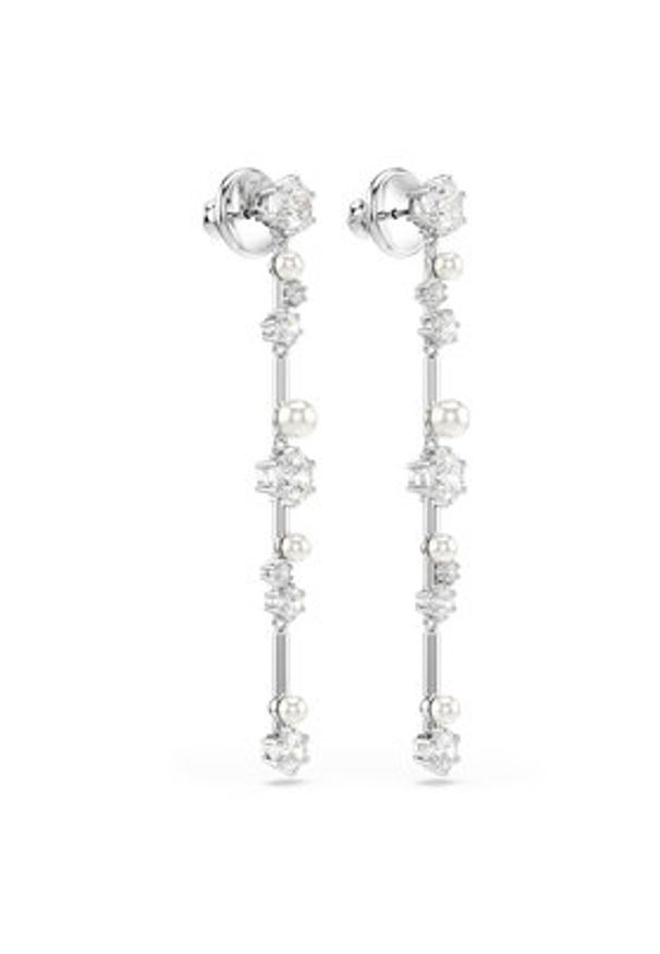 Swarovski Kolczyki Constella 5705614 Srebrny. Materiał: metalowe. Kolor: srebrny