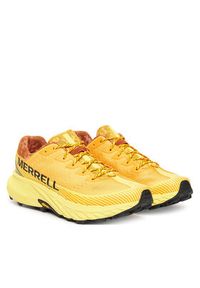 Merrell Sneakersy Agility Peak 5 J068341 Żółty. Kolor: żółty. Materiał: materiał #4