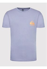 Quiksilver T-Shirt How Are You Feeling EQYZT06687 Niebieski Regular Fit. Kolor: niebieski. Materiał: bawełna