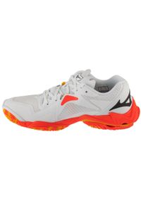 Mizuno - Buty do siatkówki unisex, Wave Lightning Z8. Kolor: biały. Model: Mizuno Wave. Sport: siatkówka