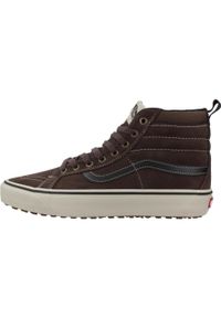 Vans - Buty VANS MTE SK8-HI INSULATED Brązowy. Kolor: brązowy. Materiał: tkanina, skóra