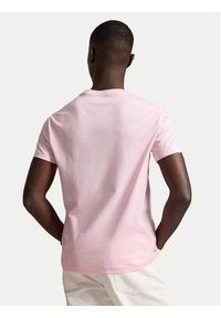 Polo Ralph Lauren T-Shirt 710671438530 Różowy jasny Regular Fit. Typ kołnierza: polo. Kolor: różowy. Materiał: bawełna #2