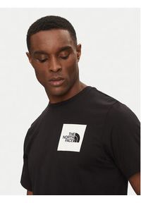 The North Face T-Shirt Fine NF0A8A6M Czarny Regular Fit. Kolor: czarny. Materiał: bawełna #3