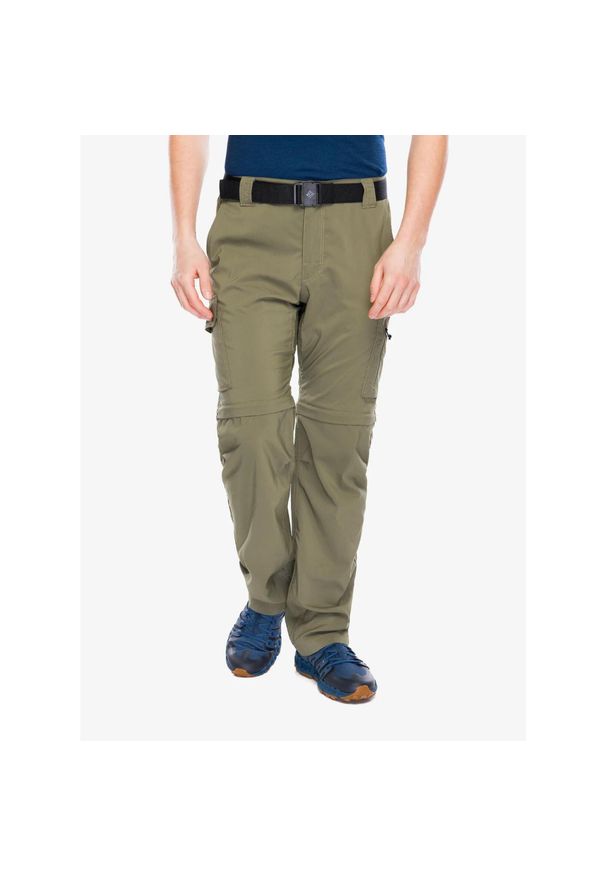 columbia - Spodnie turystyczne męskie Columbia Silver Ridge Utility Convertible Pant. Kolor: zielony