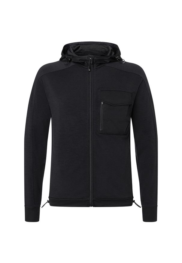 Kurtka męska SUPER.NATURAL Trail Jacket. Kolor: czarny. Sport: turystyka piesza