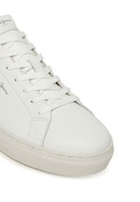 Pepe Jeans Sneakersy Camden Club M PMS00020 Biały. Kolor: biały. Materiał: skóra #5
