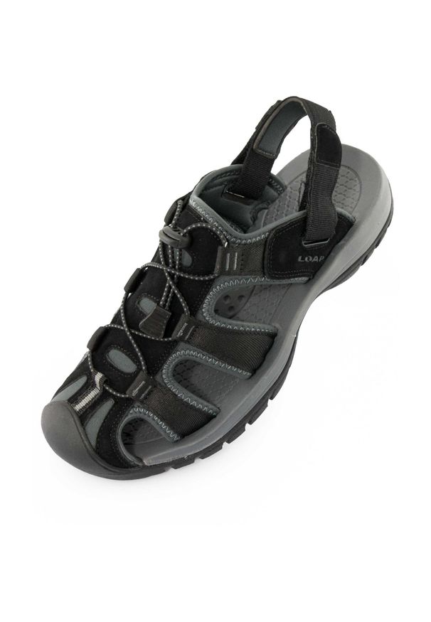 WØLMARK FINLAND - Sandały Loap Orland męskie czarno-szare 46. Kolor: szary, wielokolorowy, czarny. Sezon: lato