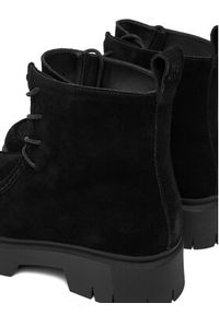 Hugo - HUGO Trzewiki Kris 50552733 Czarny. Kolor: czarny. Materiał: zamsz, skóra #3