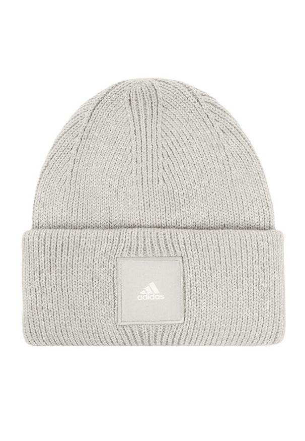 Adidas - adidas Czapka Cuffed Beanie IT4643 Szary. Kolor: szary. Materiał: poliester