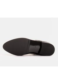 Marco Shoes Botki skórzane na płaskim z elastyczną gumą w cholewce czarne. Kolor: czarny. Materiał: guma, skóra. Szerokość cholewki: normalna #7