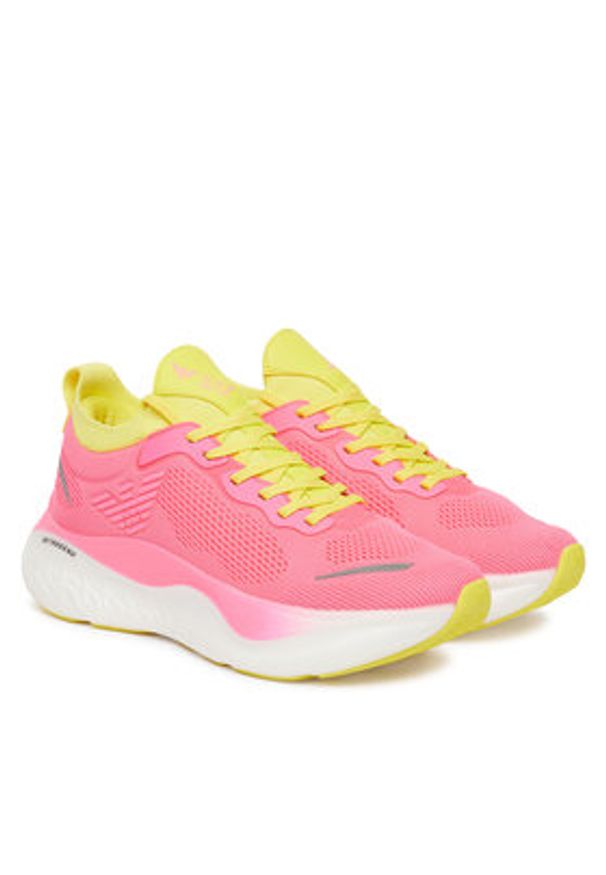 EA7 Emporio Armani Sneakersy X8X246 XK443 MZ609 Różowy. Kolor: różowy. Materiał: materiał