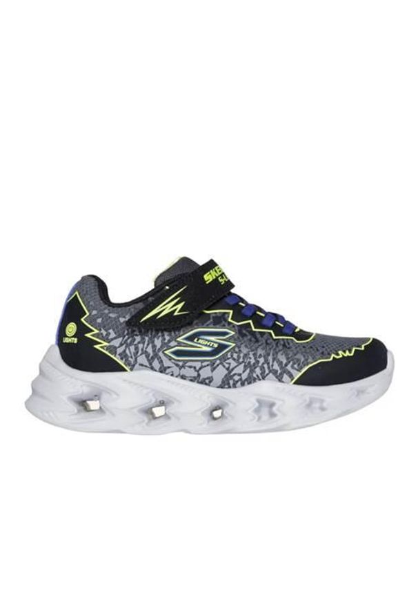 skechers - Buty do chodzenia dla dzieci Skechers Vortex 2.0 Zorento. Zapięcie: rzepy. Kolor: wielokolorowy. Materiał: syntetyk, tkanina, materiał. Szerokość cholewki: normalna. Model: Skechers Sport. Sport: turystyka piesza