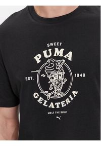 Puma T-Shirt Graphics Gelateria 625416 Czarny Regular Fit. Kolor: czarny. Materiał: bawełna #5