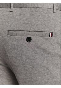 TOMMY HILFIGER - Tommy Hilfiger Chinosy Hampton MW0MW29663 Szary Slim Fit. Kolor: szary. Materiał: wiskoza #2