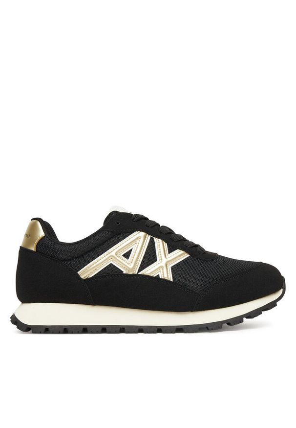 Sneakersy Armani Exchange. Kolor: czarny