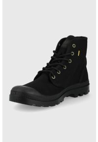 Palladium trampki Pampa Hi HTG Supply męskie kolor czarny. Nosek buta: okrągły. Zapięcie: sznurówki. Kolor: czarny. Materiał: guma. Szerokość cholewki: normalna #4