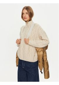 After Label Kurtka puchowa Kipnuk A00043 Beżowy Regular Fit. Kolor: beżowy. Materiał: syntetyk #10