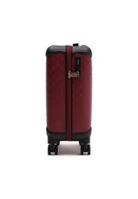 Guess Walizka kabinowa TWD745 29830 Fioletowy. Kolor: fioletowy. Materiał: skóra