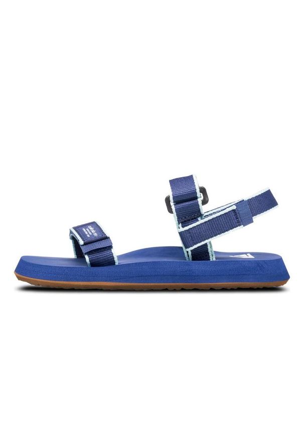 Quiksilver - Sandały dla Chłopcy MONKEY CAGED. Kolor: niebieski. Materiał: guma. Sezon: lato
