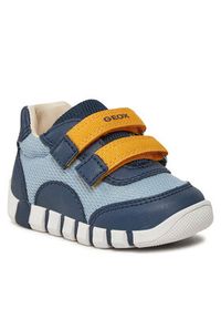 Geox Sneakersy B Iupidoo B3555C 01454 CE4F4 Granatowy. Kolor: niebieski. Materiał: materiał #3