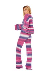 BEACH RIOT CALIFORNIA - Różowy sweter Judith. Kolor: różowy, wielokolorowy, fioletowy. Materiał: materiał. Długość rękawa: długi rękaw. Długość: długie #8