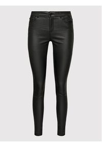 Vero Moda Spodnie materiałowe Seven 10138972 Czarny Slim Fit. Kolor: czarny. Materiał: wiskoza #5