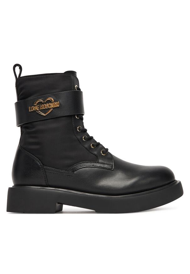 Love Moschino - Botki LOVE MOSCHINO. Kolor: czarny