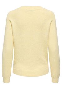 only - ONLY Sweter Rica 15204279 Żółty Regular Fit. Kolor: żółty. Materiał: syntetyk #2