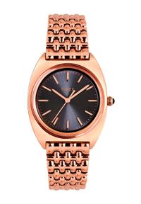 Timex zegarek TW2T90500 Milano damski kolor różowy. Kolor: różowy. Materiał: materiał