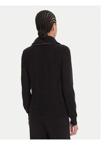 Liu Jo Sport Sweter TF5039 MS75L Czarny Regular Fit. Kolor: czarny. Materiał: wiskoza, syntetyk. Styl: sportowy #2