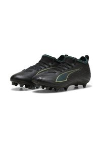 Puma - Młodzieżowe buty piłkarskie ULTRA 6 MATCH FG/AG PUMA. Kolor: czarny, zielony, wielokolorowy, żółty. Sport: piłka nożna
