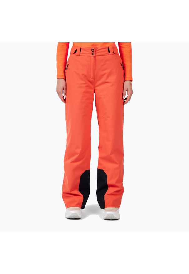 Spodnie narciarskie damskie Rossignol Strawpile Insulated. Kolor: pomarańczowy. Sezon: zima. Sport: narciarstwo
