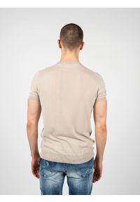 Xagon Man T-Shirt | P23 081K 1200K | Mężczyzna | Beżowy. Okazja: na co dzień. Kolor: beżowy. Materiał: bawełna. Styl: casual #2