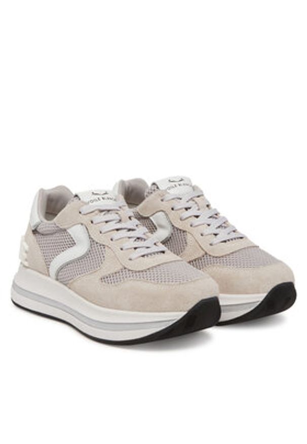 Voile Blanche Sneakersy Merry Sport 0012018825.04.1B49 Szary. Kolor: szary. Materiał: zamsz, skóra