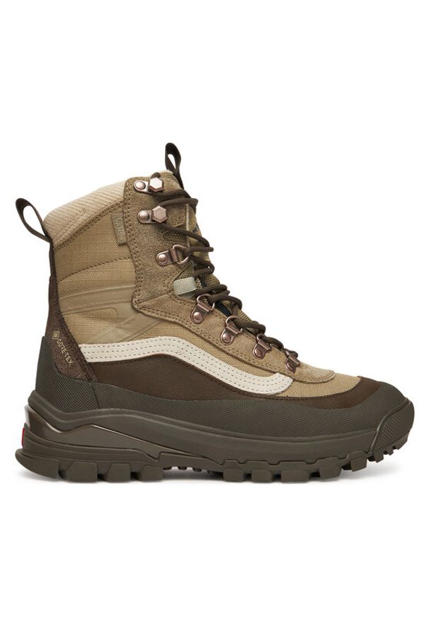 Vans Trapery MTE Snow-Kicker Gore-Tex VN000D28EMF1 Khaki. Kolor: brązowy. Materiał: zamsz, skóra