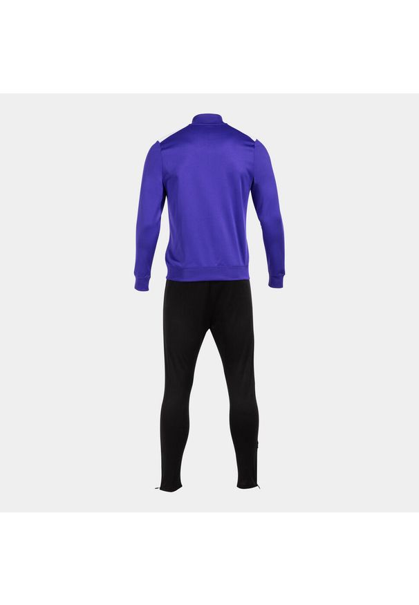 Dres Joma Championship VII. Kolor: wielokolorowy, fioletowy, biały. Materiał: dresówka. Sport: piłka nożna, fitness