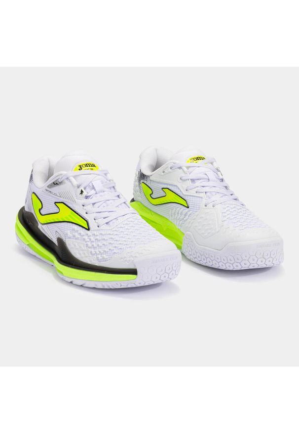 Buty do tenisa męskie Joma Ace Allcourt. Zapięcie: sznurówki. Kolor: biały. Materiał: syntetyk, materiał. Szerokość cholewki: normalna. Sport: tenis