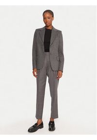 Weekend Max Mara Spodnie materiałowe Caldaia 2525136152 Szary Regular Fit. Kolor: szary. Materiał: wełna #4