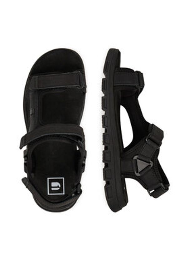 G-Star RAW - G-Star Raw Sandały ZAC-12 MI08 Czarny. Kolor: czarny. Materiał: nubuk, skóra