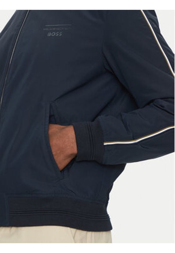 BOSS Kurtka bomber Coltar_PS 50532471 Granatowy Regular Fit. Kolor: niebieski. Materiał: syntetyk