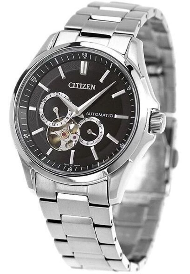 CITIZEN - Zegarek Citizen Zegarek Męski Citizen Collection NP1010-78E Automatic Open Heart