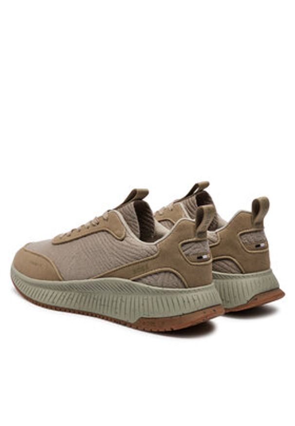BOSS - Boss Sneakersy Ttnm Evo Runn Acbc 50517897 Beżowy. Kolor: beżowy. Materiał: materiał