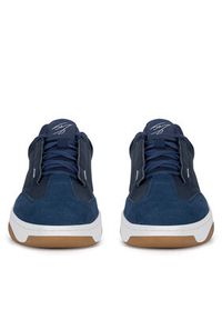 Shaq - SHAQ Buty do koszykówki FORTUNE AQ95012M-D Granatowy. Kolor: niebieski. Materiał: skóra. Sport: koszykówka #3