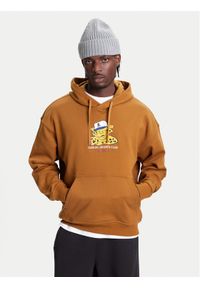 Adidas - adidas Bluza Wabash JW0167 Brązowy Loose Fit. Kolor: brązowy. Materiał: bawełna #1